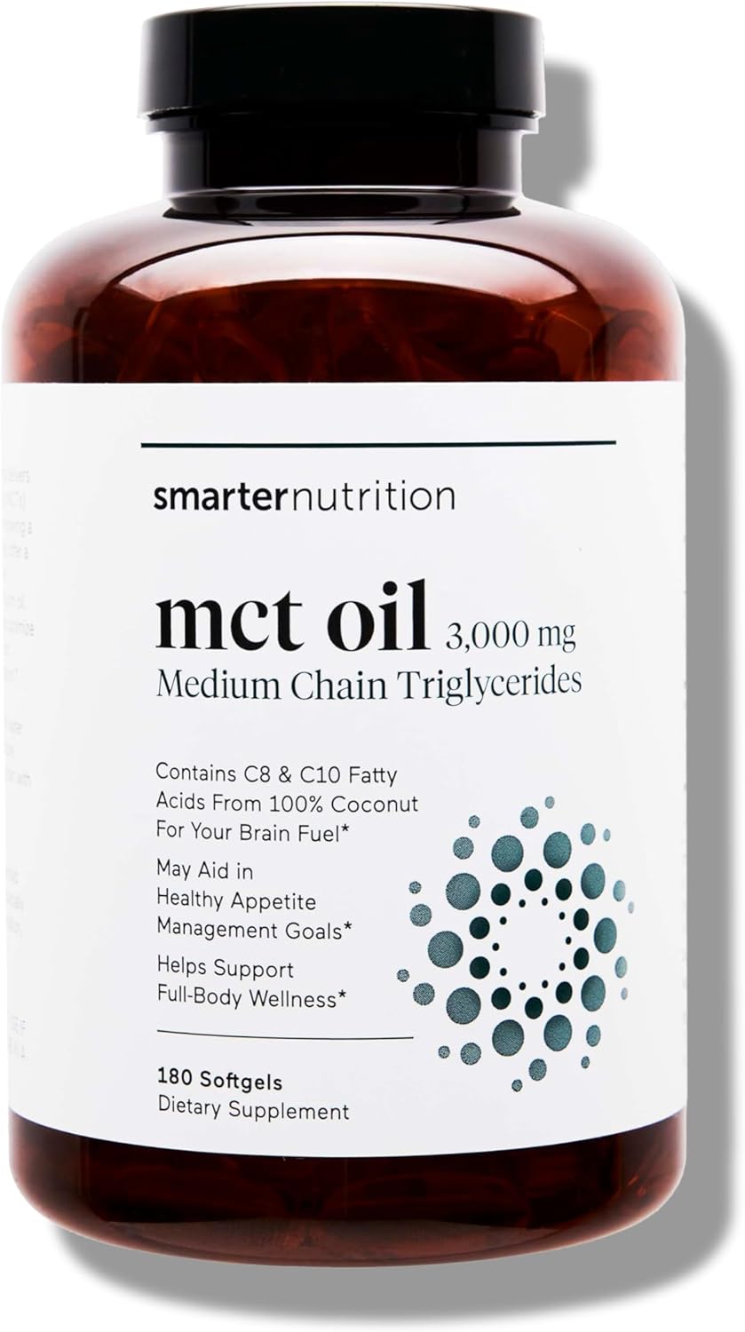 180-count-smarter-nutrition-mct-oil-capsules---c8-and-c10-ketogenic-fuel-for-sustained-energy---cold-pressed-coconut-palm---gluten-free-non-gmo---60-day-supply-1