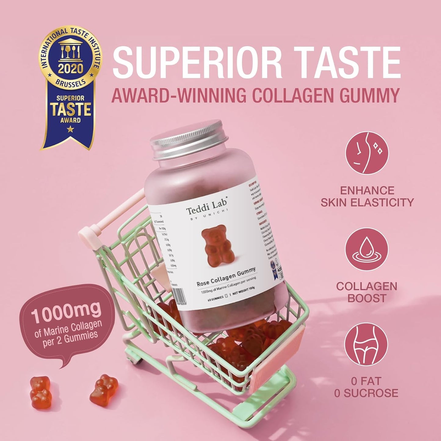 high-dose-marine-collagen-gummies-with-rose-petals-acerola-cherry-and-rosehip---1000mg-collagen-peptides-for-women---60-count-3
