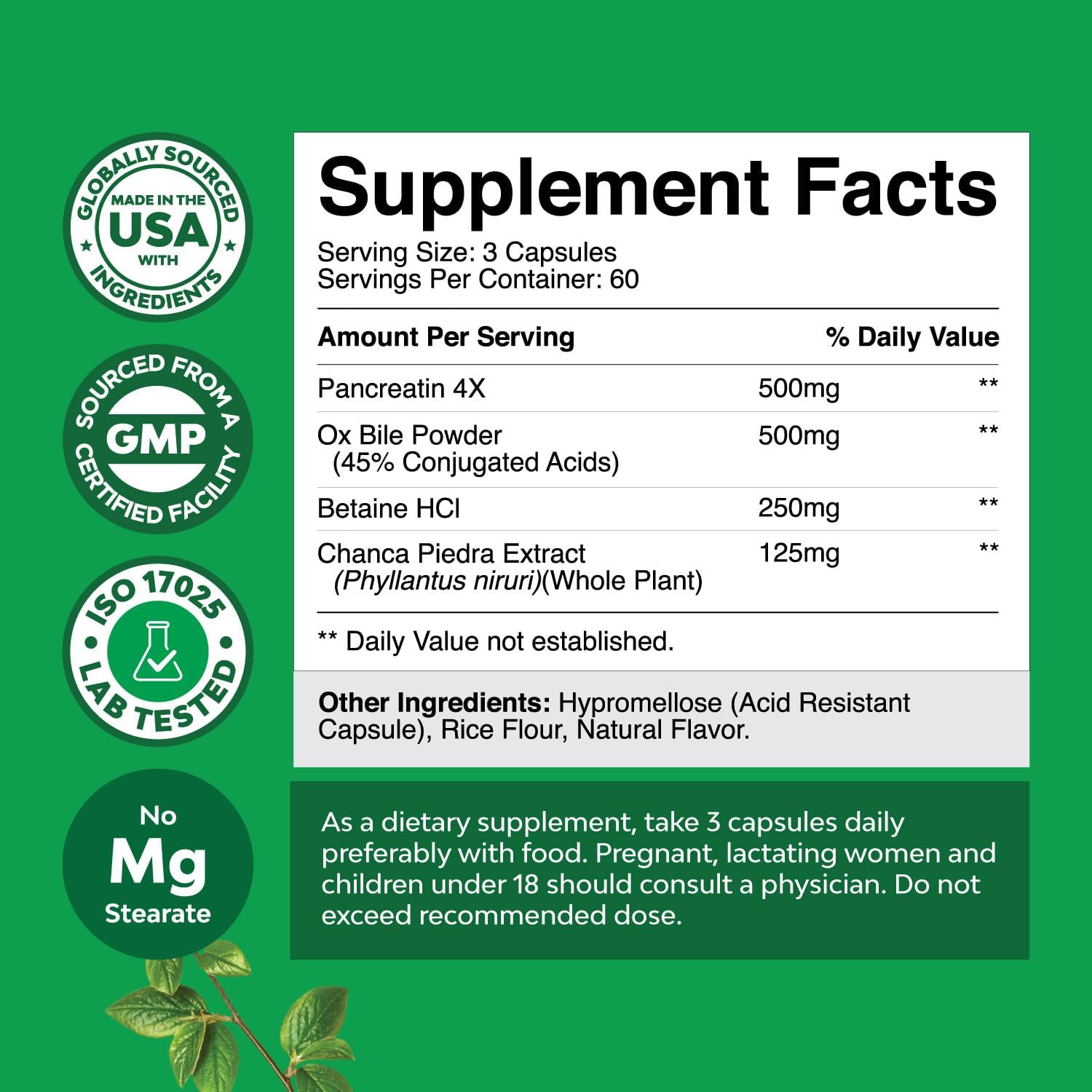 purified-ox-bile-salts-supplement-with-pancreatin-betaine-hcl---digestive-enzymes-for-gallbladder-support-and-health---2-month-supply-4