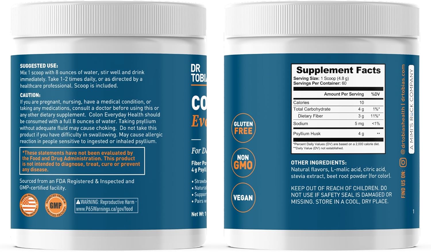 psyllium-fiber-powder-drink-for-gut-health---4g-psyllium-husk---vegan-gluten-free---strawberry-flavor---60-servings-7