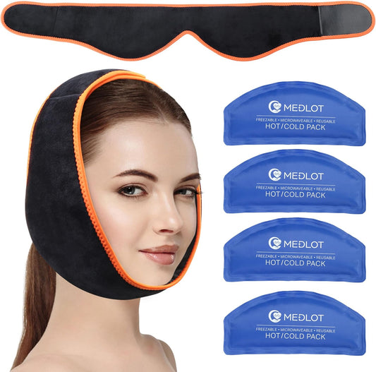 medlot-face-ice-pack-wrap-with-4-reusable-hot-cold-therapy-gel-packs---pain-relief-for-tmj-wisdom-teeth-chin-head-jaw-oral-facial-surgery-dental-implants-1