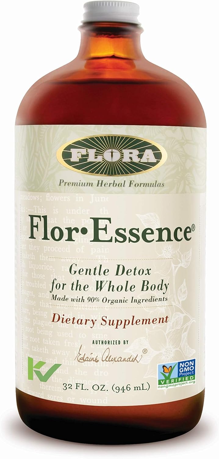 32oz-large-flora-flor-essence-liquid-tea-blend---gentle-detox-cleanse-with-burdock-root-slippery-elm-kelp-thistle---premium-organic-ingredients---shop-now-for-a-natural-cleanse-1