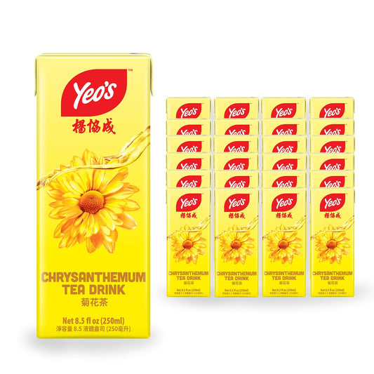 yeos-chrysanthemum-tea-drink---lightly-infused-healthy-asian-tea-250ml-24-pack-natural-no-preservatives---refreshing-option-1
