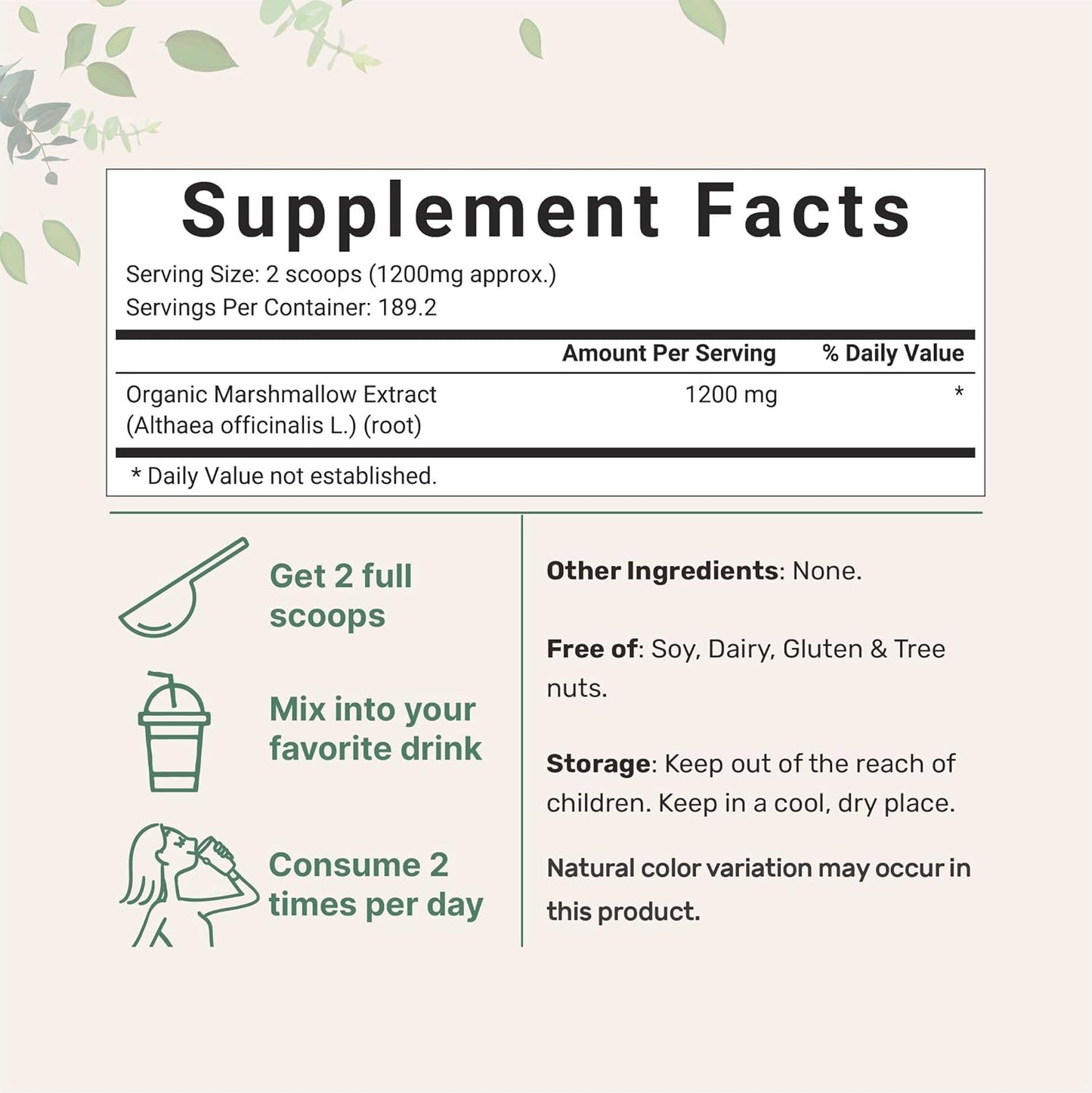 organic-marshmallow-root-powder---8oz---filler-free-digestive-health-support---non-gmo-vegan---traditional-use-2