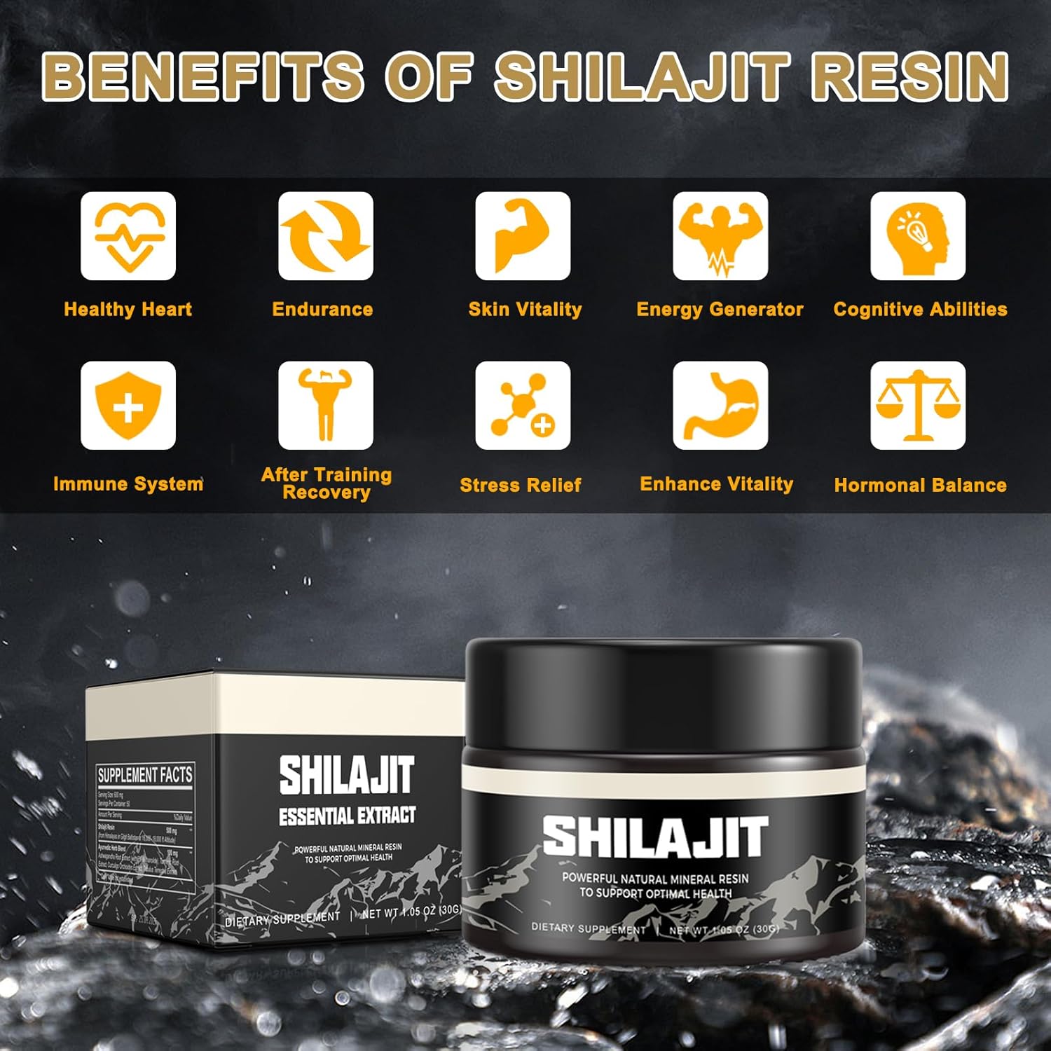 100-pure-himalayan-organic-shilajit-resin---gold-grade-scar-remover-supplement-with-85-trace-minerals-fulvic-acid---boost-focus-energy-immunity---30g-3