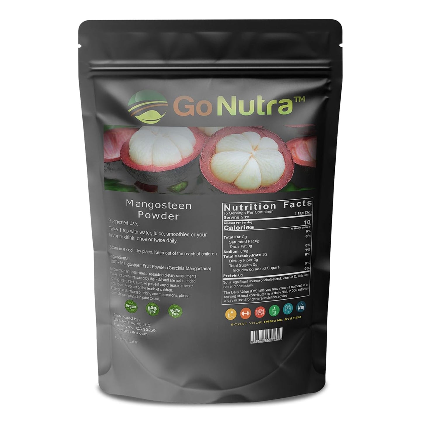 Organic Mangosteen Powder - Pure Superfood Powder from Mangosteen Pericarp, Rich in Antioxidants for Yogurts, Juice, Smoothies, Non-GMO, Vegan - 1lb - Espot.com.au