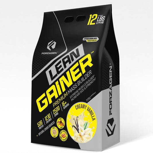 forzagen-lean-gainer-premium-mass-builder-protein-powder---12-lbs-creamy-vanilla-flavor---ideal-for-men-women-1