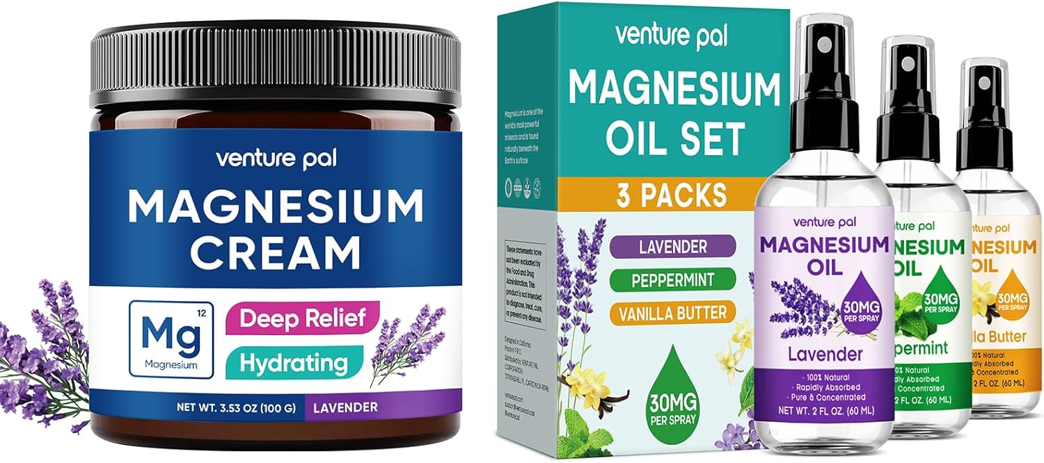 moisturizing-magnesium-lotion-and-topical-magnesium-oil-spray-set-by-venture-pal---3-pack-1