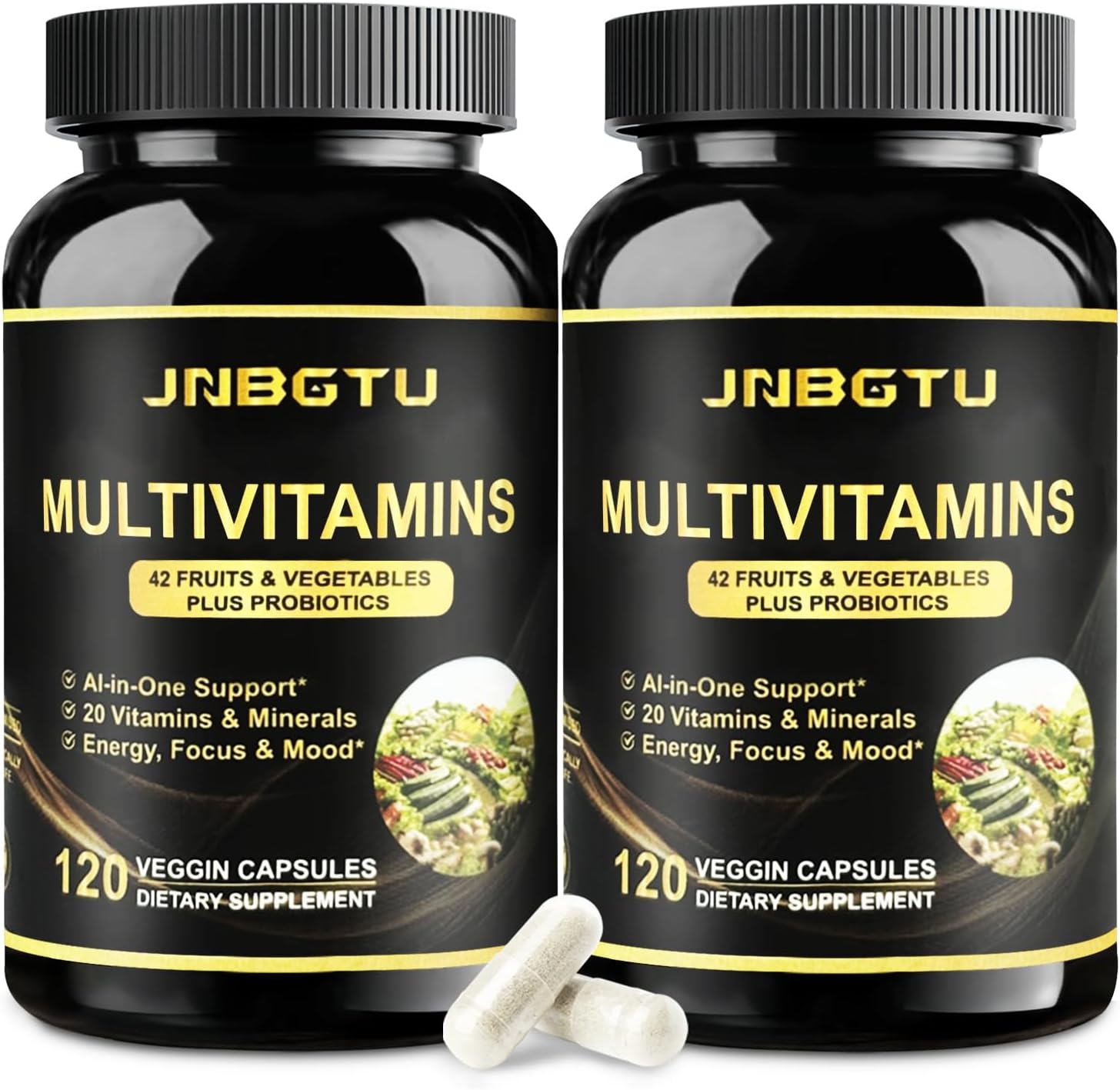 Multivitamin with Myo-Inositol, Magnesium, D-Chiro Inositol, Omega-3, Zinc, Vitamin D3 - 240 Count - 1000mg, 200mg, 50mg, 300mg, 10mg - Espot.com.au
