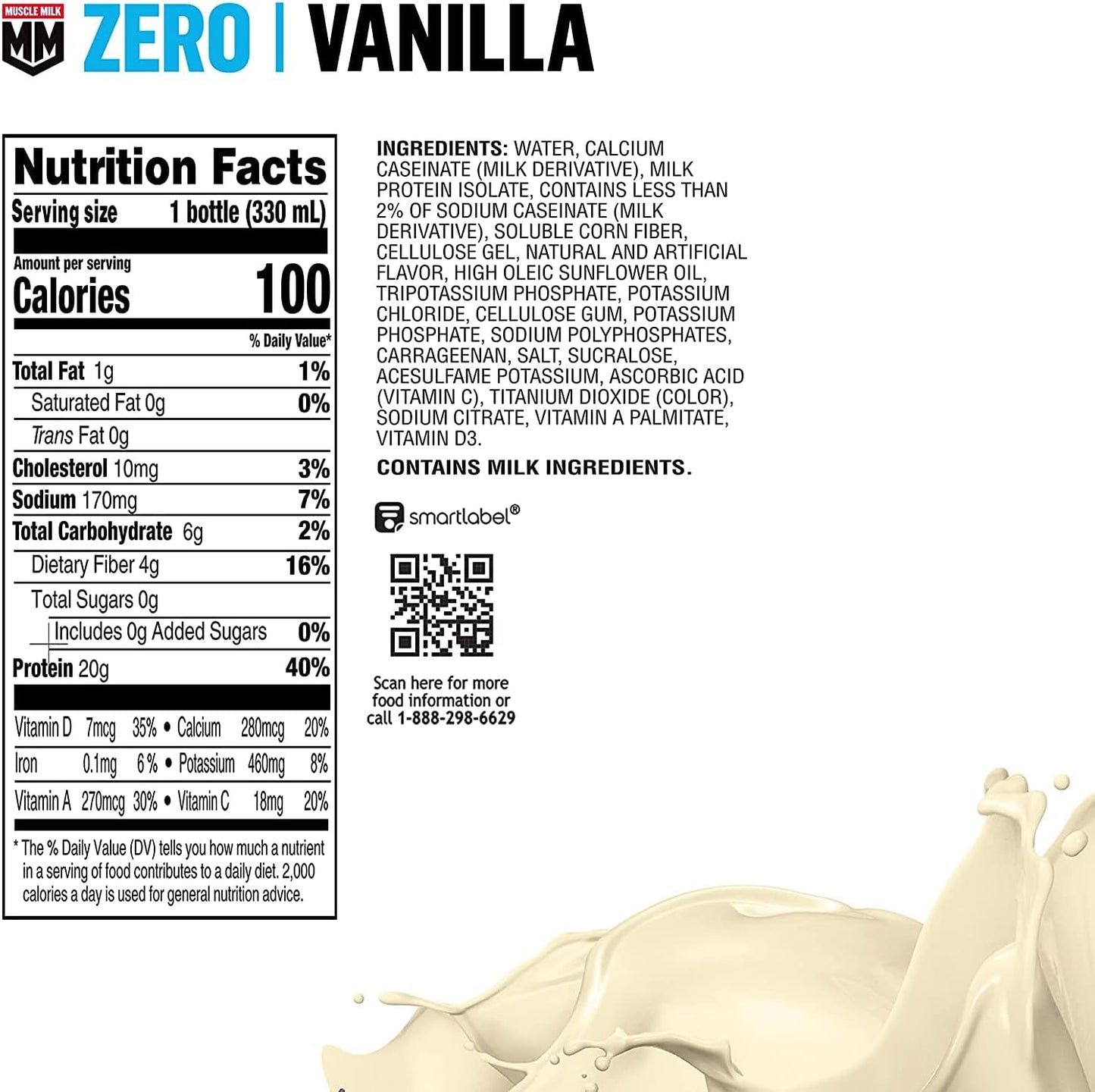 vanilla-crme-muscle-milk-zero-protein-shake---20g-protein-zero-sugar-100-calories-calcium-vitamins-a-c-d-4g-fiber---energizing-snack-and-workout-recovery---1116-fl-oz-pack-of-12-2