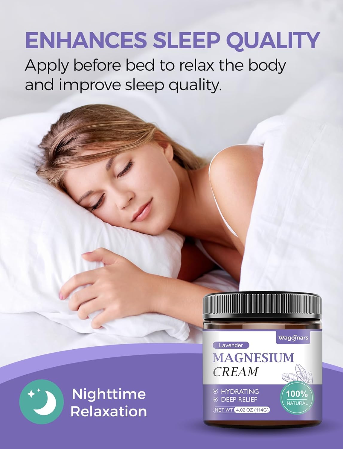 lavender-magnesium-cream-for-sleep---topical-lotion-for-leg-cramps-pain-relief-muscle-relaxation---natural-body-butter-for-hydration---safe-for-kids-2