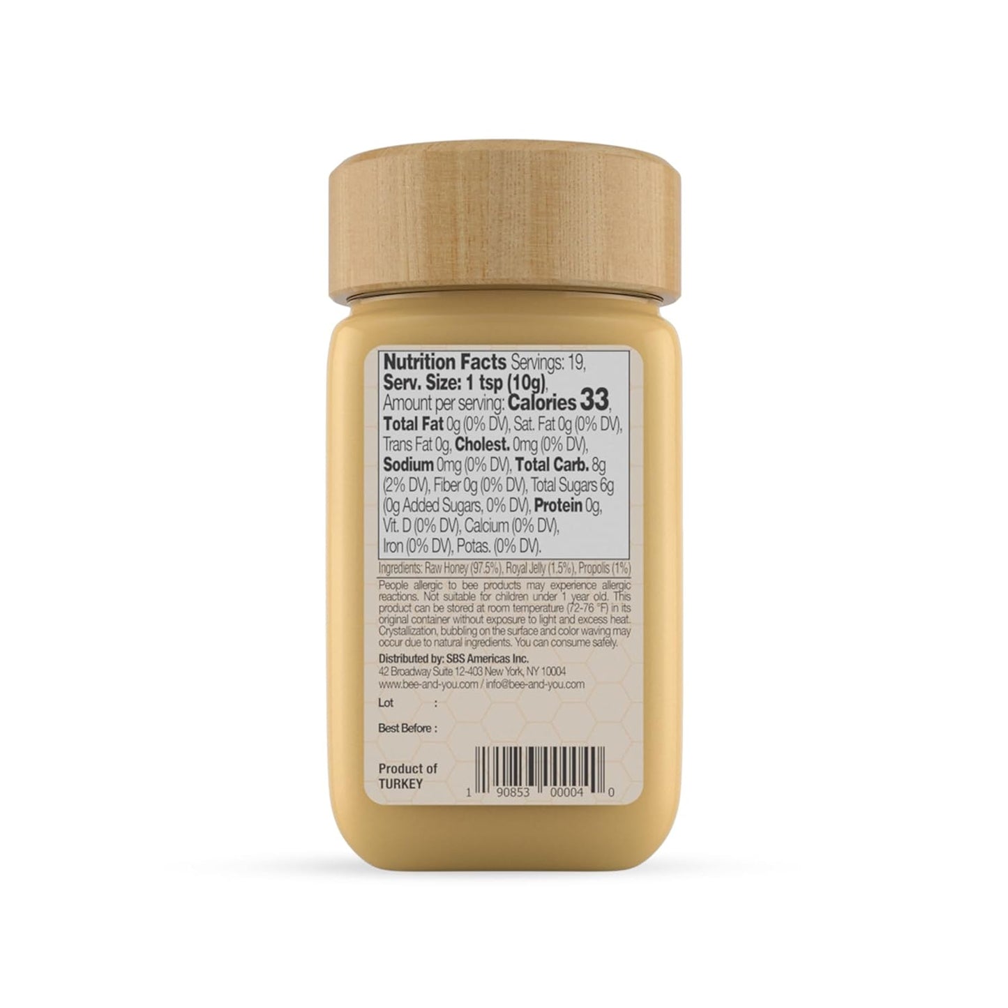 bee-you-kids-royal-jelly-raw-honey-with-propolis-extract---100-natural-superfood-for-immune-support-antioxidants---keto-paleo-gluten-free---67-oz-8
