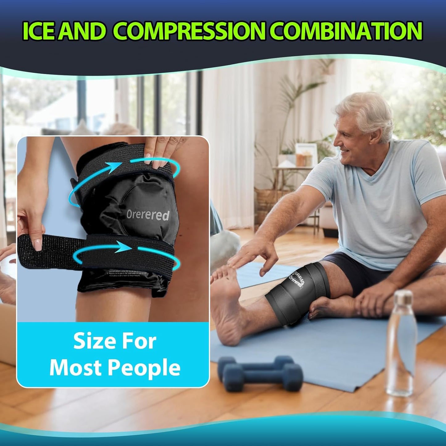 large-knee-ice-pack-wrap-for-knee-injuries---reusable-for-surgery-swelling-meniscus-tear-acl-sports-injuries-bruises-arthritis---black-elbow-ice-pack-4