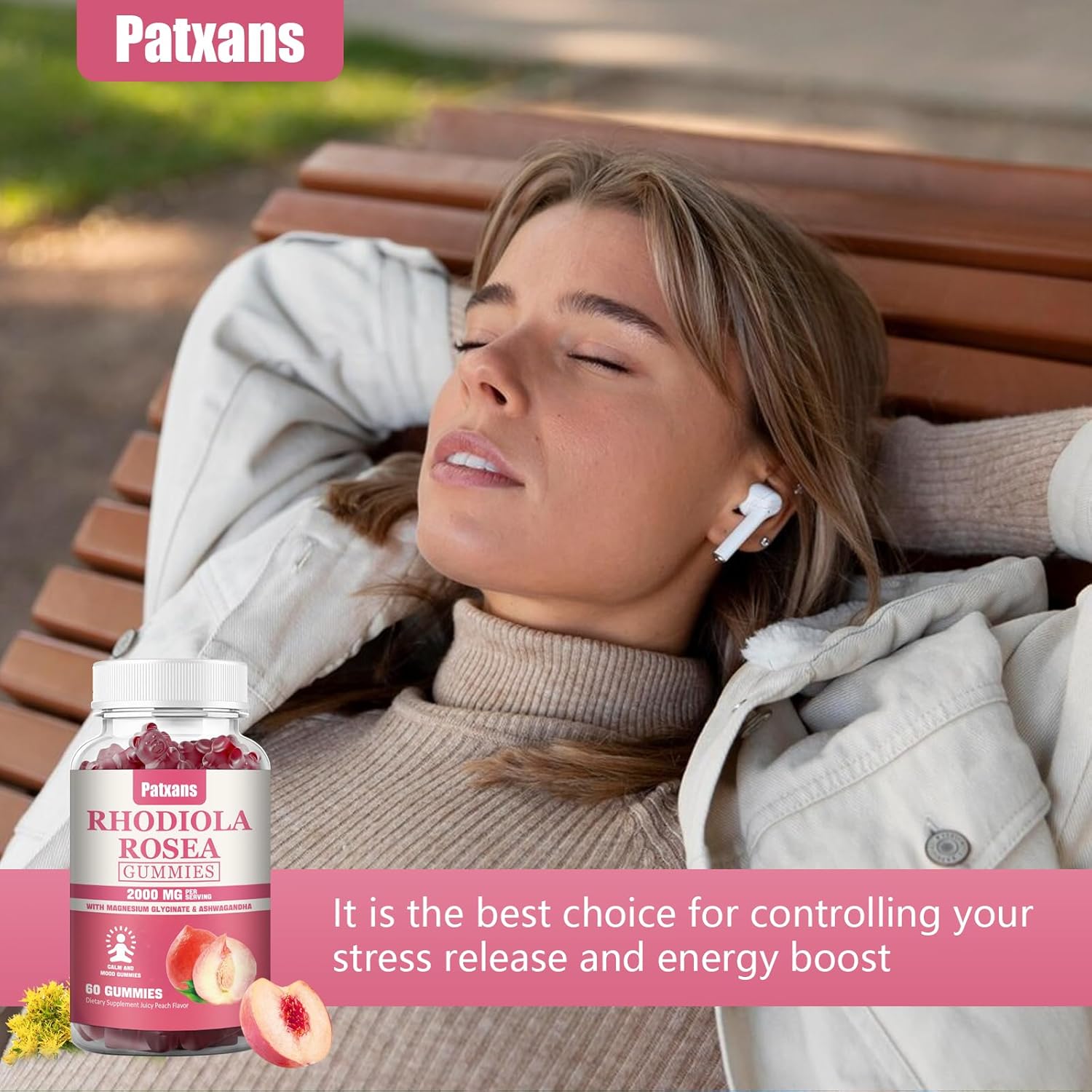 2-pack-patxans-sugar-free-rhodiola-rosea-gummies---2000mg-rhodiola-supplement-for-endurance-mood-stress-sleep-fatigue-relief---non-gmo-vegetarian-chews-120-tablets-7