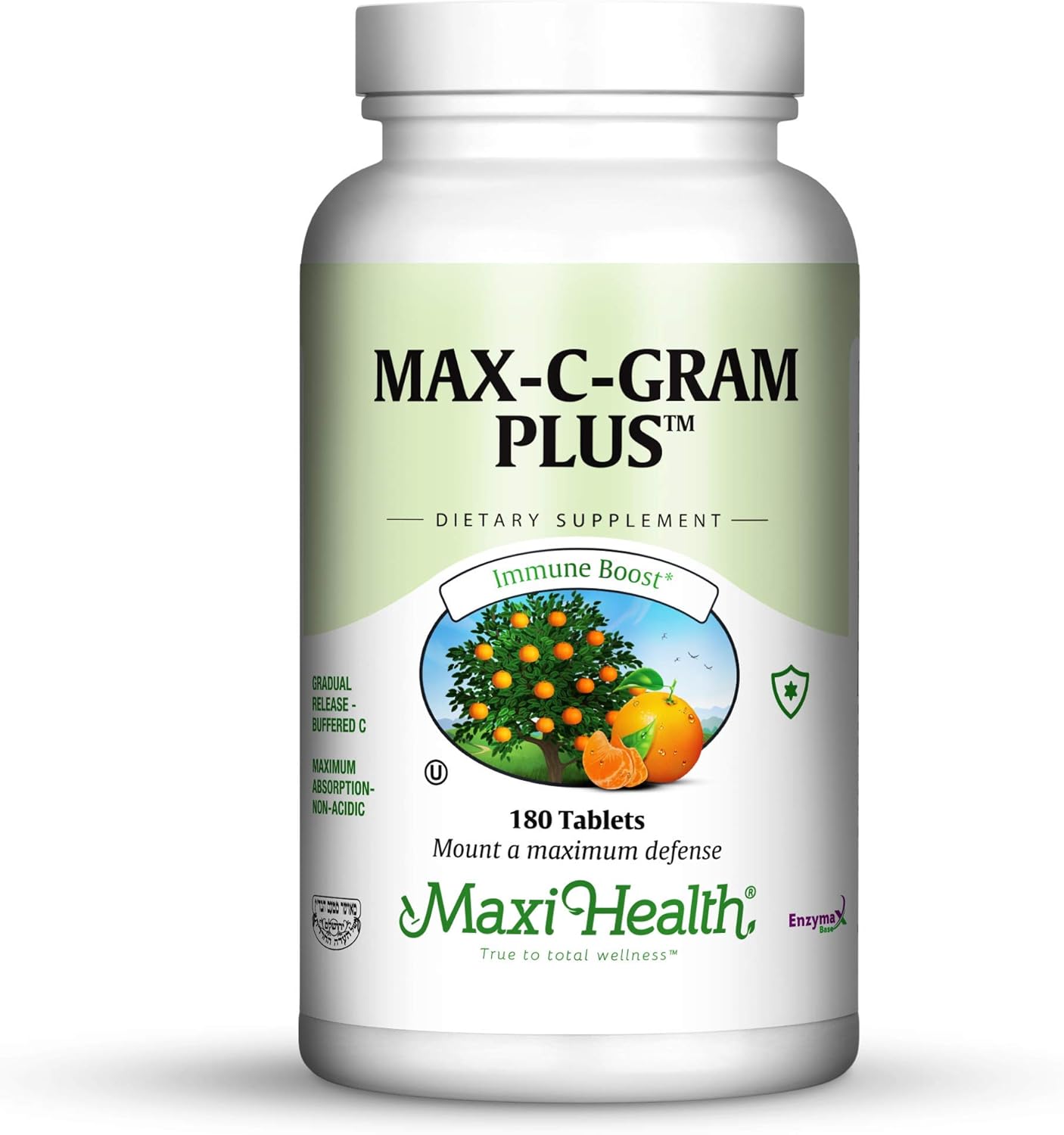 maxi-health-max-c-gram-plus-vitamin-c-tablets---180-count-buffered-gradual-release-formula-1