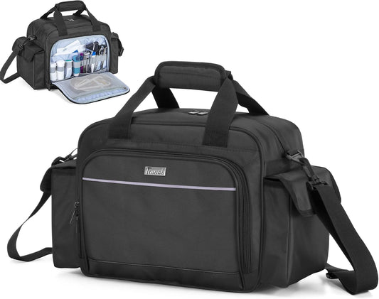 portable-black-nurse-bag-for-home-health-hospice-hospital-interns---empty-medical-supplies-shoulder-bag-by-trunab-1