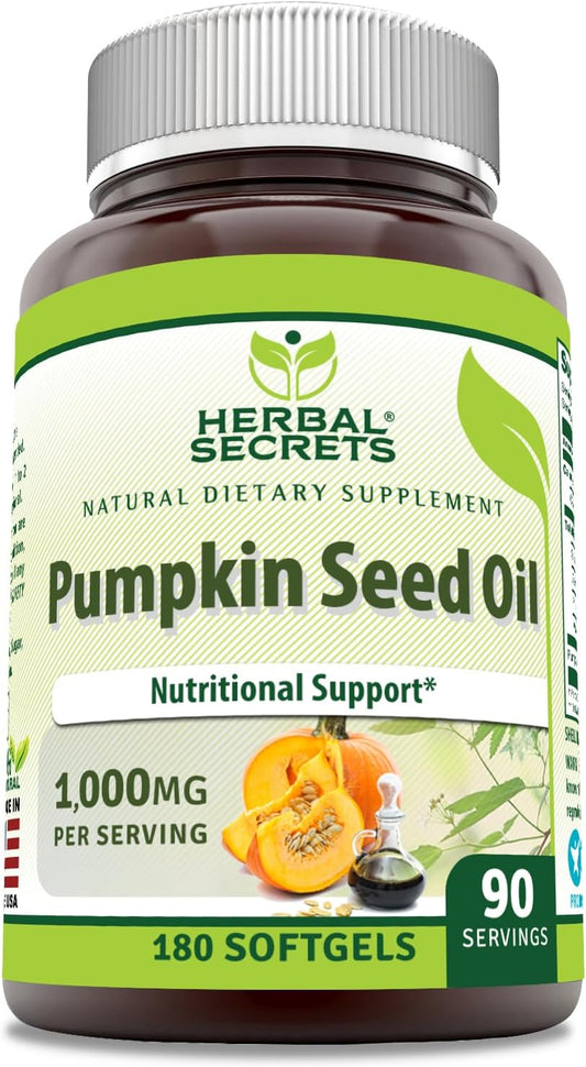 herbal-secrets-pumpkin-seed-oil-1000mg-softgels---180-count-non-gmo-gluten-free-made-in-usa---natural-supplement-for-health-1