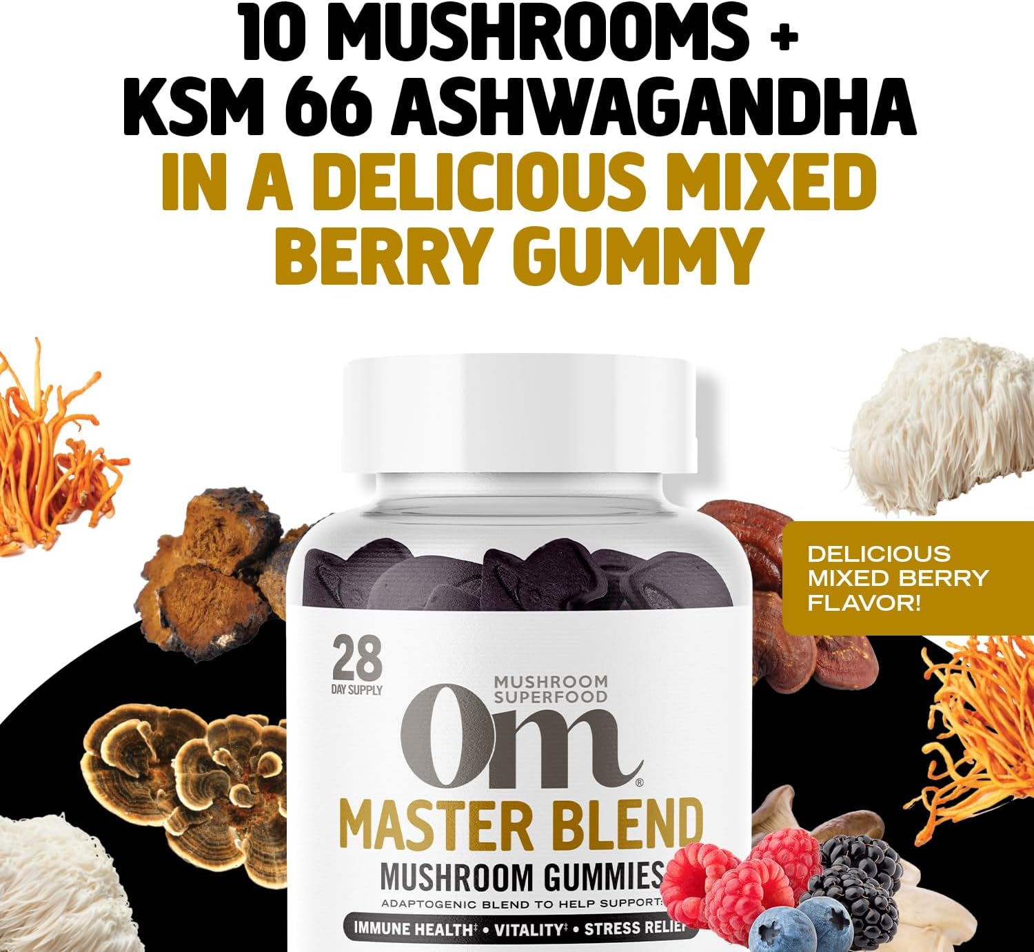om-mushroom-superfood-master-blend-gummies---56-count-mixed-berry---10-mushroom-complex-with-lions-mane-chaga-cordyceps---adaptogens-for-immune-health-vitality-stress-relief-4