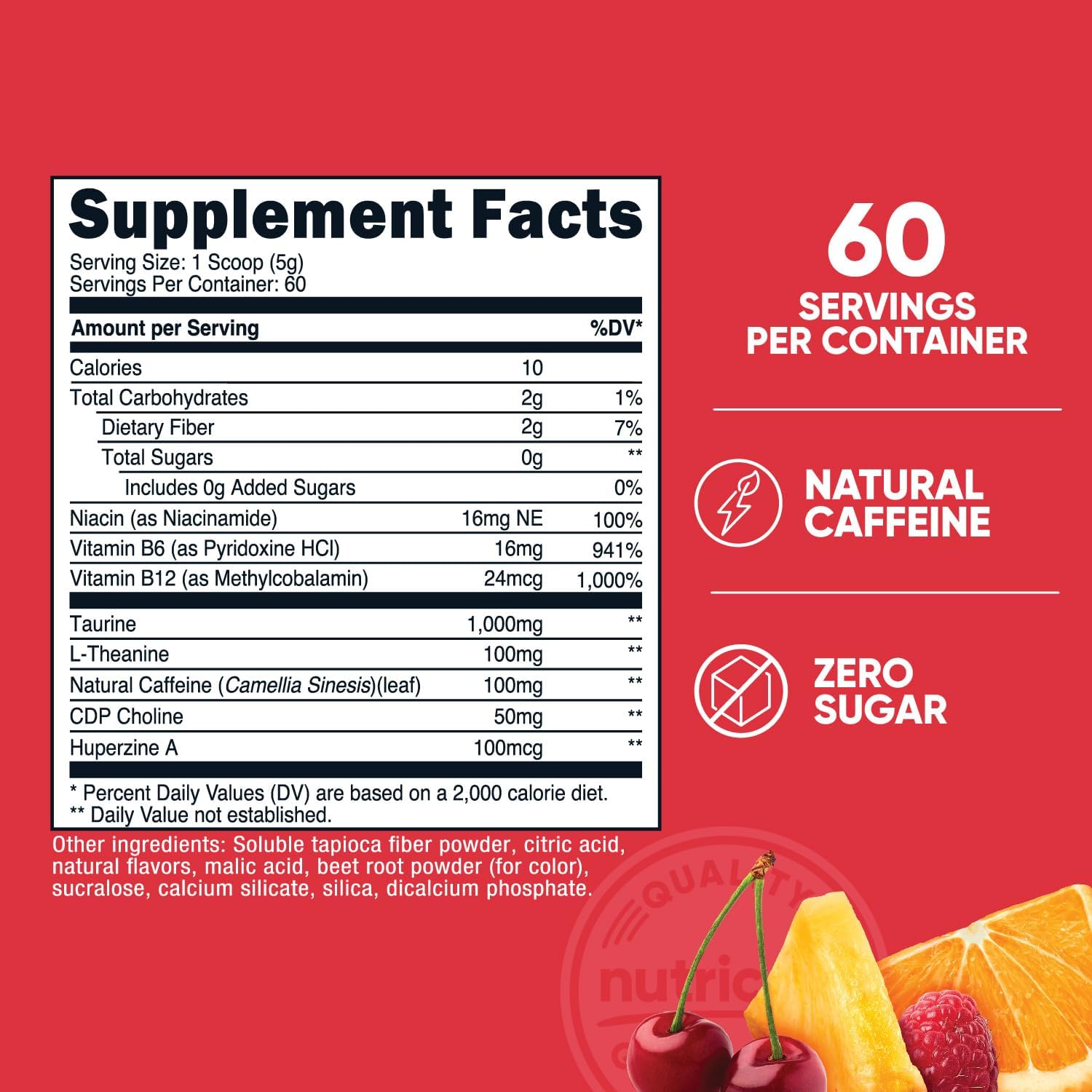 energy-complex-powder---fruit-punch-flavor-60-servings-300g---clean-dietary-supplement-from-nutricost-2