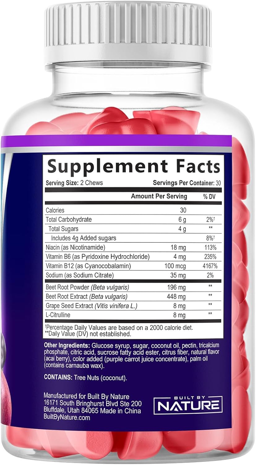 natural-heart-chews-with-beet-root-grape-seed-extract-non-gmo-beetroot-powder-acai-berry-flavor---60-gummies-for-blood-pressure-support-energy-boost-2