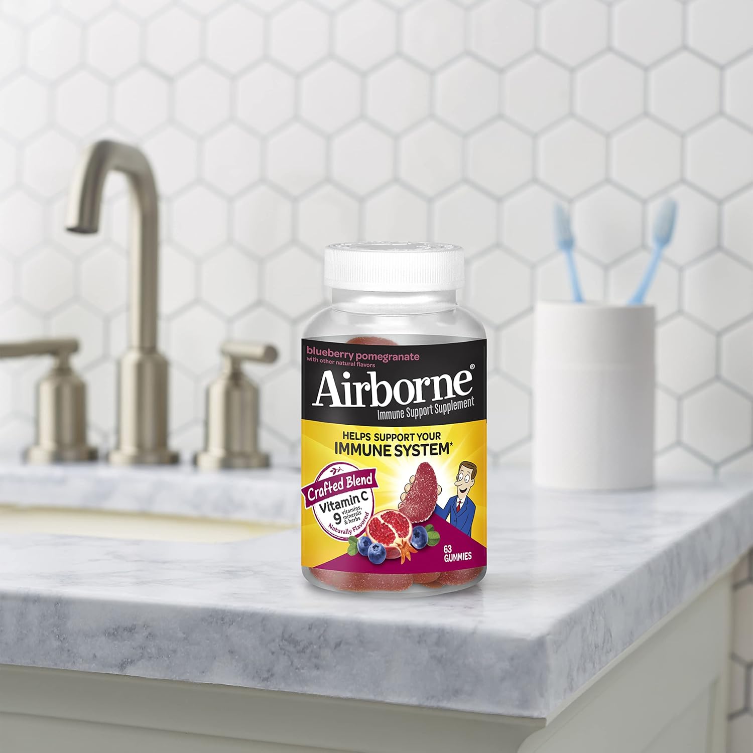 airborne-adult-vitamin-c-gummies-750mg---immune-support-supplement-with-antioxidants-a-c-e---blueberry-pomegranate-flavor---63-gummies-11