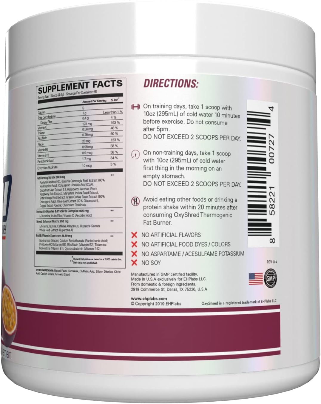 ehp-labs-oxyshred-passionfruit-pre-workout-powder---energy-boost-drink-with-l-glutamine-acetyl-l-carnitine-for-shredding---60-servings-8