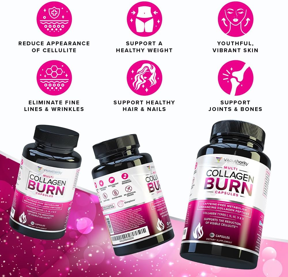 vitauthority-multi-collagen-burn-capsules---hydrolyzed-protein-peptides-with-hyaluronic-acid-vitamin-c-sod-b-dimpless---types-i-ii-iii-v-and-x---caffeine-free-5