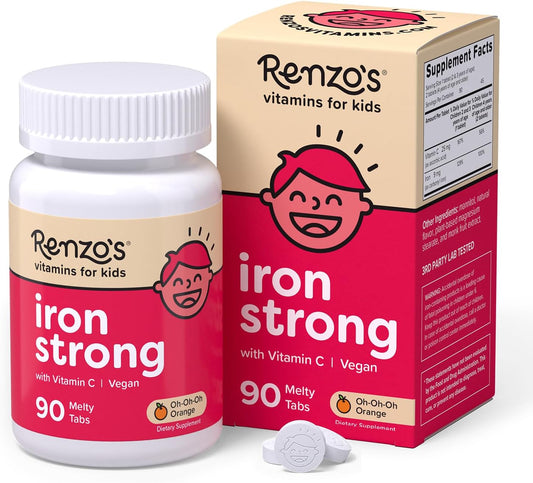 renzos-dissolvable-vegan-iron-supplement-with-vitamin-c---sugar-free-orange-flavored-kids-iron-supplement---90-melty-tabs-1