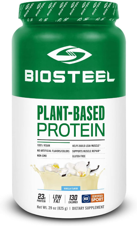 vanilla-biosteel-plant-based-protein-powder---nsf-certified-18-lbs-22g-protein-25-servings---vegan-protein-with-brown-rice-pea-pumpkin-seed---premium-plant-protein-powder-1