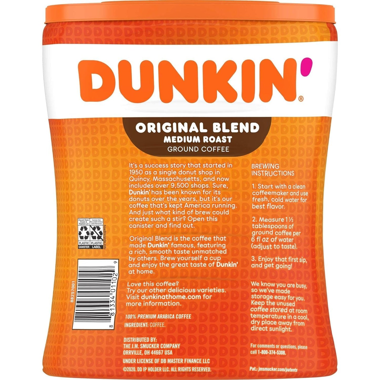 Dunkin' Original Blend Medium Roast Ground Coffee K-Cups, 30 oz - Convenient Single Serve Pods for a Delicious Morning Brew - Espot.com.au