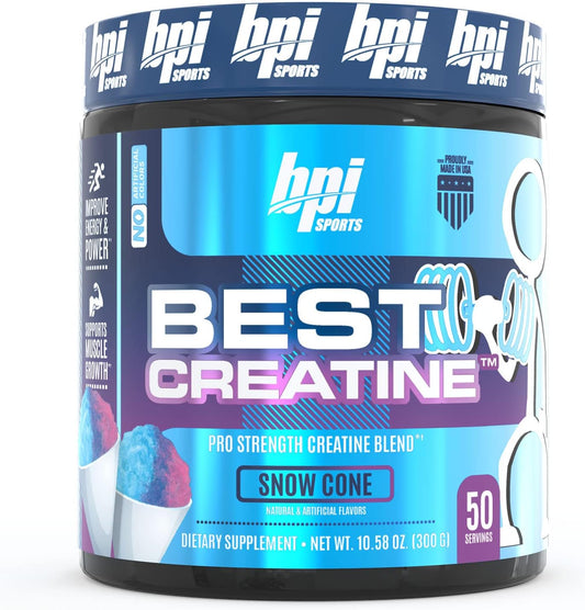 bpi-sports-creatine-monohydrate-with-himalayan-salt-for-strength-pump-endurance-muscle-growth-and-definition---snow-cone-flavor---50-servings-1058-oz---no-bloat-formula-1