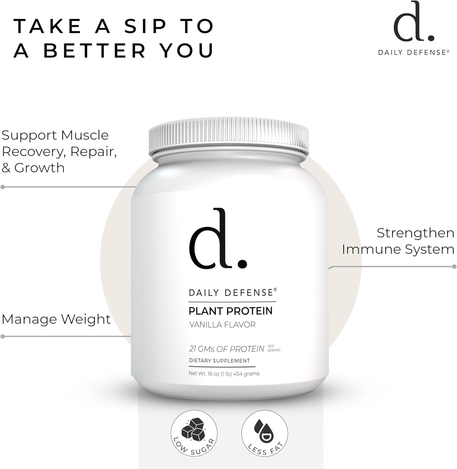 454g-plant-based-vanilla-protein-powder-with-21g-vegan-protein-per-scoop---daily-defense-protein-powder-for-women-men---15-servings-low-sugar-vegan-protein-powder-5