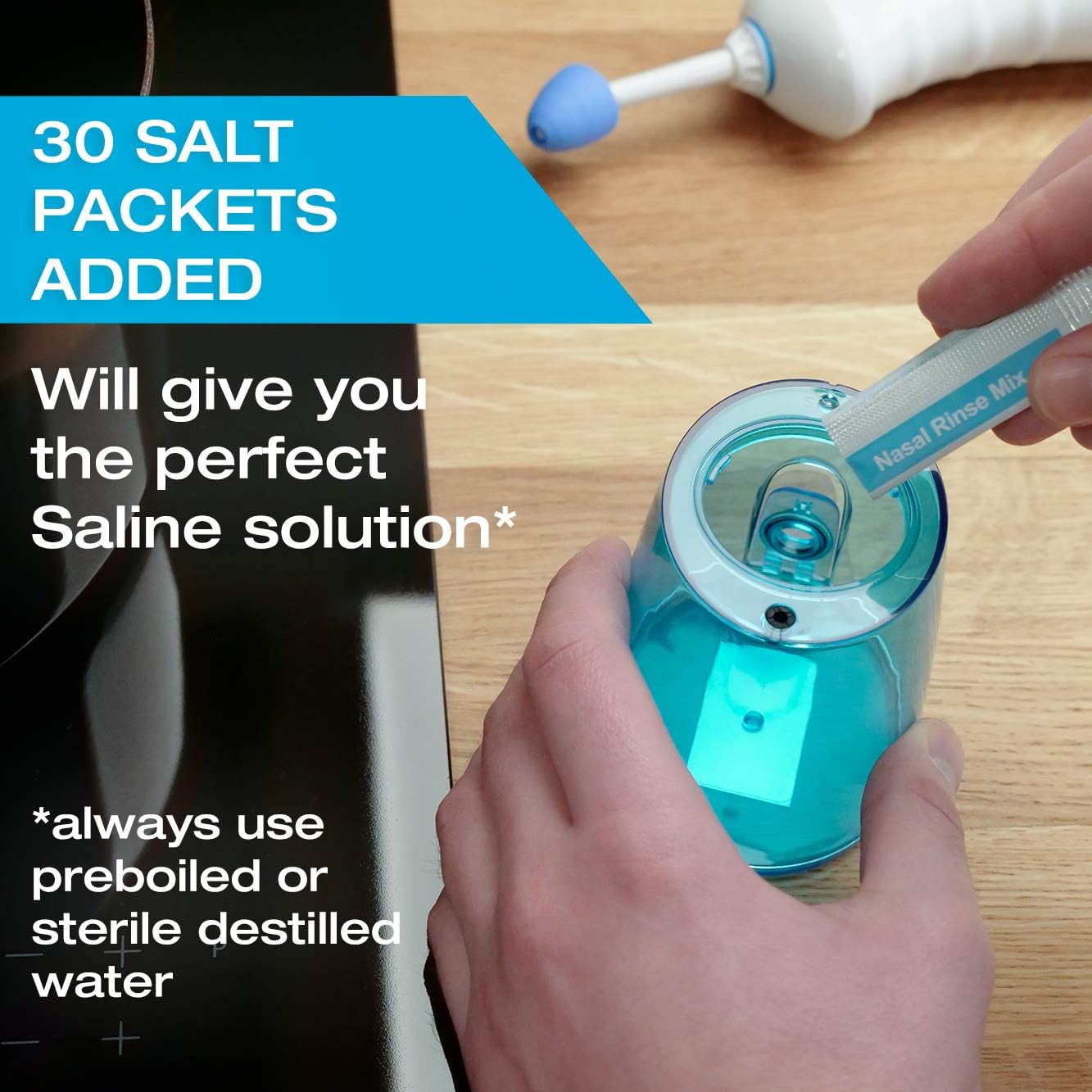tilcare-electric-neti-pot-for-sinus-allergy-relief---nasal-irrigation-system-with-towel-and-30-salt-packs---cleanse-stuffy-nose-9