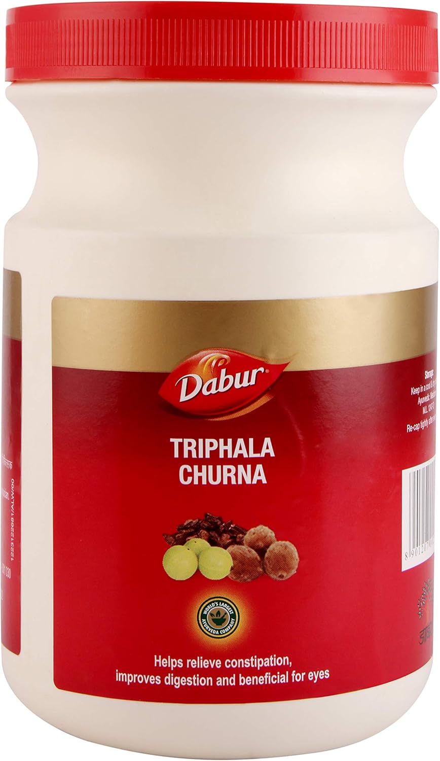 Dabur Triphala Churna: 500g Ayurvedic Remedy for Digestive Health and Gut Wellness - Espot.com.au