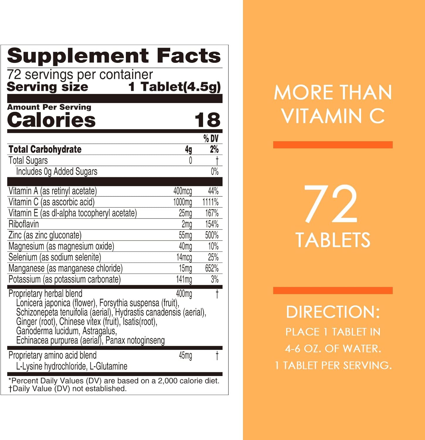 immune-support-effervescent-tablets-with-over-20-vitamins-herbs-minerals---orange-flavor-1000mg-vitamin-c-vitamin-a-e-zinc-selenium-echinacea-ginger---72-count-8