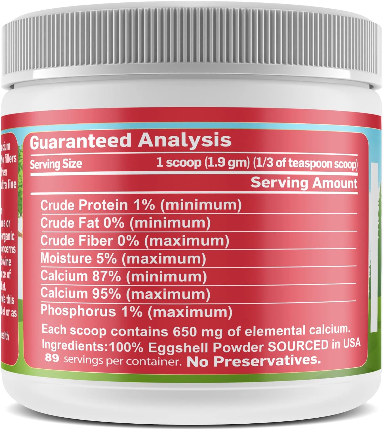 pets-friend-eggshellent-calcium---fine-eggshell-powder-supplement-for-dogs-and-cats---strong-hip-joint-support---natural-dietary-supplement---no-additives---trusted-since-1992-4
