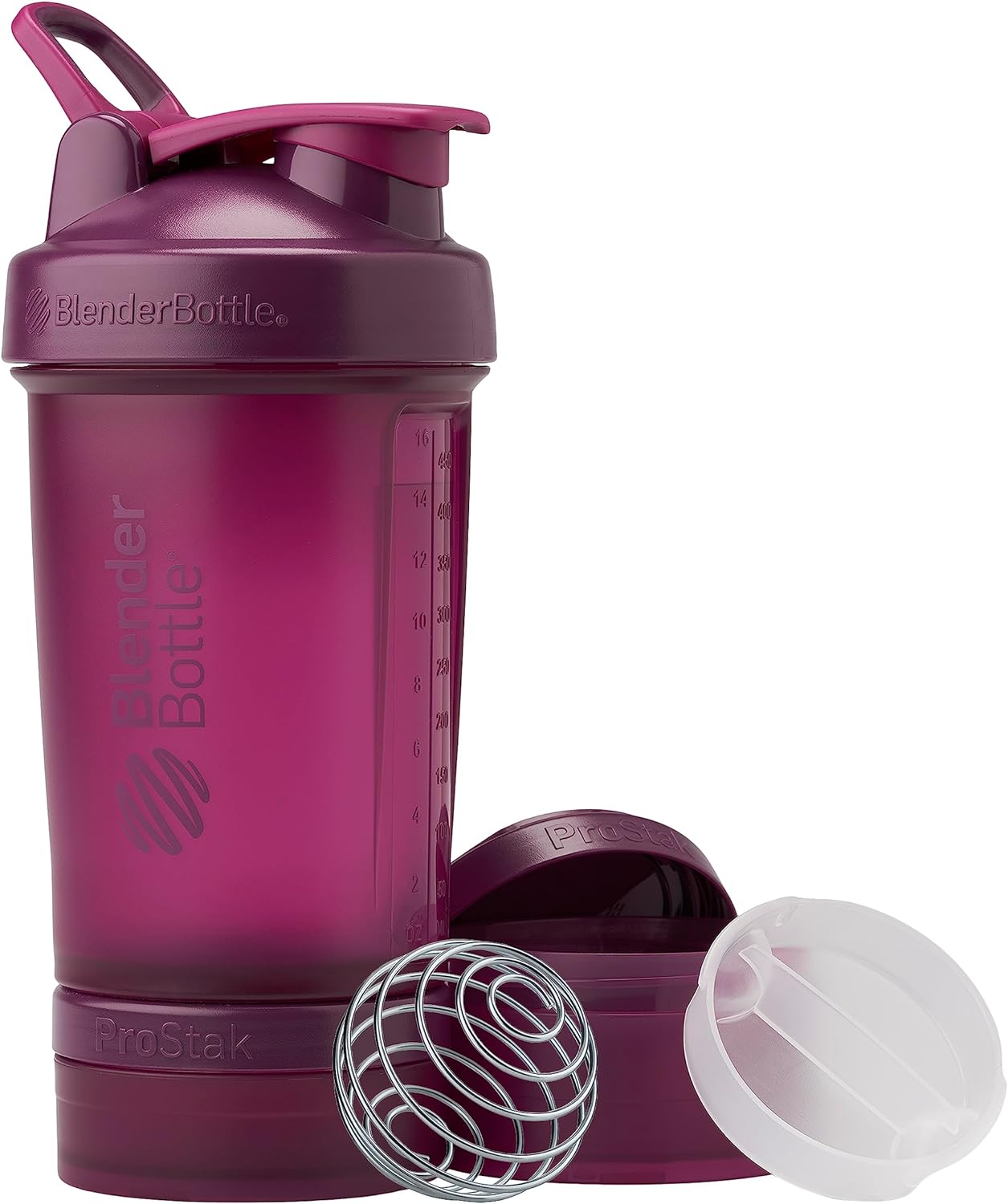 prostak-blender-bottle-with-pill-organizer-22oz-shaker-bottle-for-protein-powder-in-plum-color-1