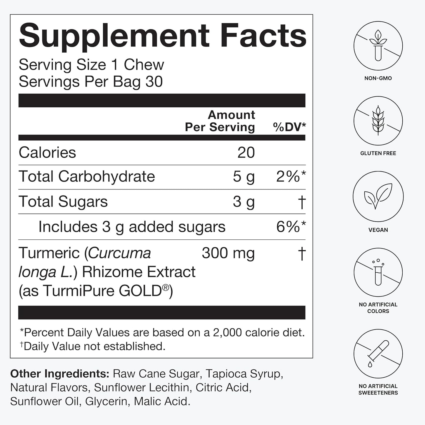SuperBeets Makers Turmeric Chews - High Absorption Curcumin Complex - Orange Citrus - Joint Health Support - 30 Count - Espot.com.au