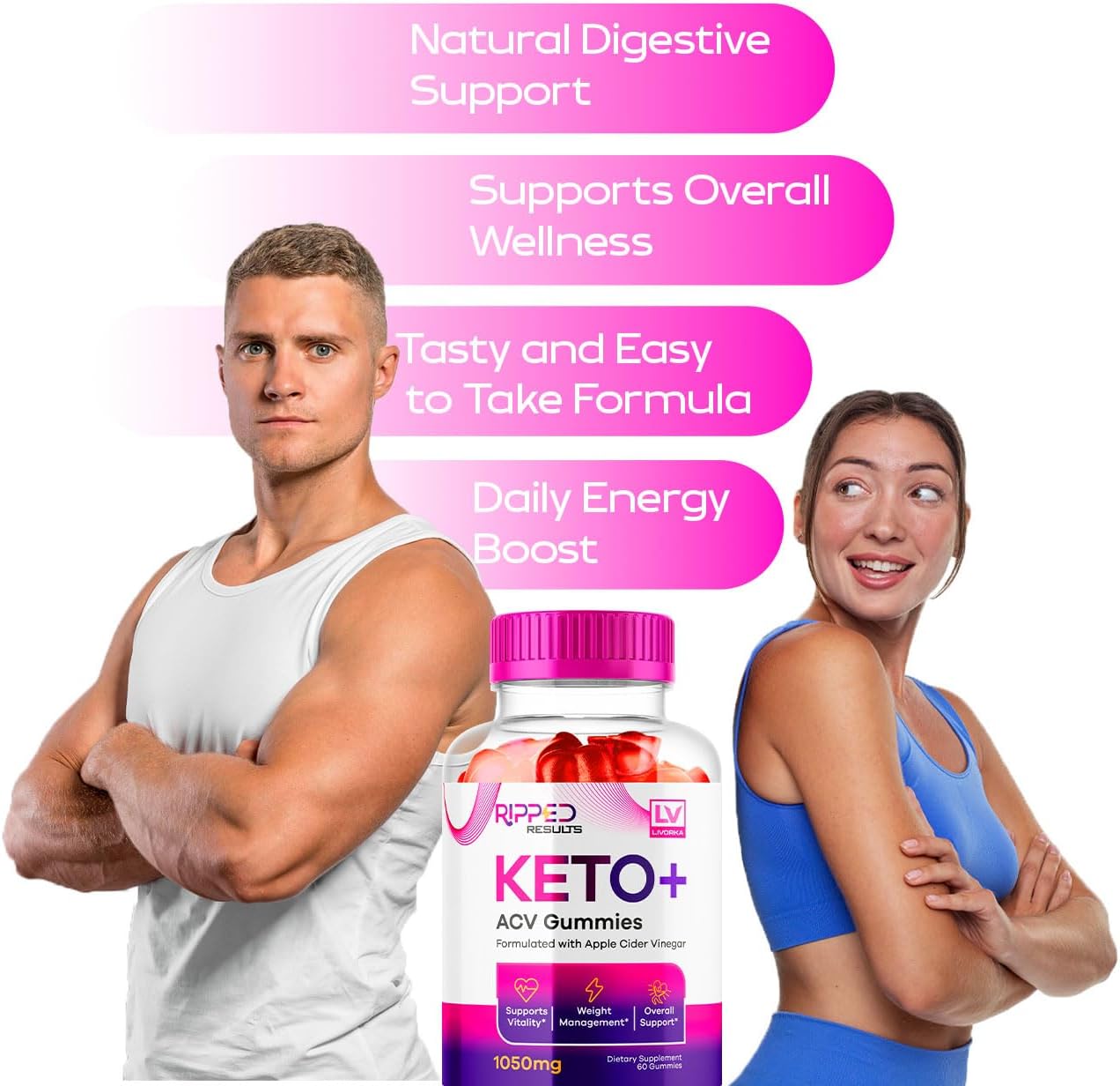ripped-results-keto-plus-gummies-2-pack---120-gummies-for-2-months---1050-mg-ripped-results-keto-acv-gummies---high-strength-ripped-keto-gummies-2