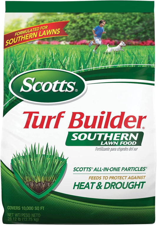 Scotts Turf Builder Southern Lawn Fertilizer - 10,000 sq. ft., 28.12 lbs. - Southern Grass Formula - Espot.com.au