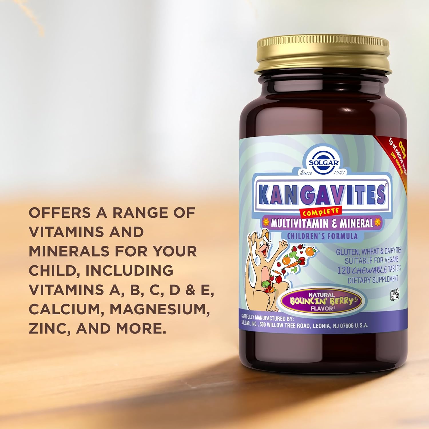 solgar-kangavites-bouncin-berry-chewable-tablets---240-count---childrens-vegan-multivitamin-mineral-formula-gluten-free-5
