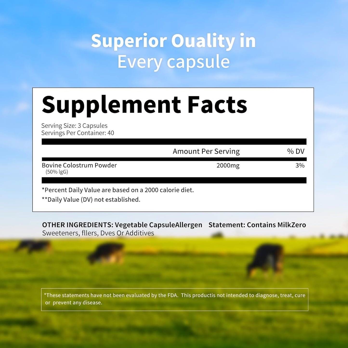 greenvita-bovine-colostrum-capsules-2000mg---120-ct-immune-boost-muscle-recovery-energy-50-igg-cow-colostrum-for-gut-health-hair-skin-gluten-free-superfood-supplement-2