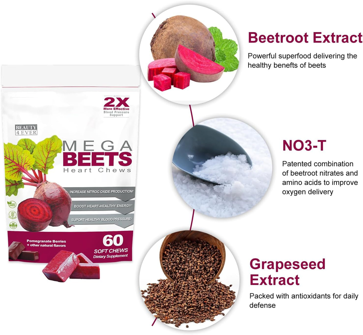 pomegranate-berry-flavored-beauty-4-ever-mega-beets-chews-with-grape-seed-extract---non-gmo-beet-energy-chews---60-count-4