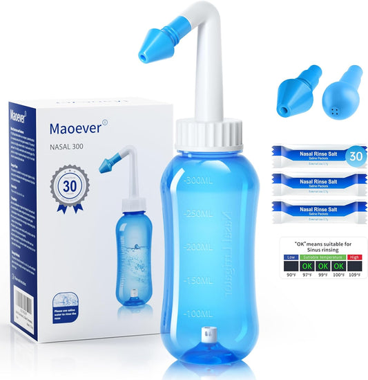 maoever-neti-pot-sinus-rinse-kit-with-30-salt-packets---300ml-nose-cleaner-for-adults-kids---bpa-free---blue-1
