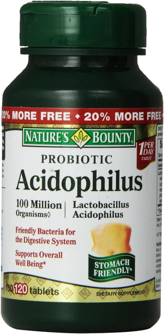pack-of-5-natures-bounty-probiotic-acidophilus-tablets---120-tablets-per-bottle-digestive-health-supplement-for-gut-health-and-immune-support-1