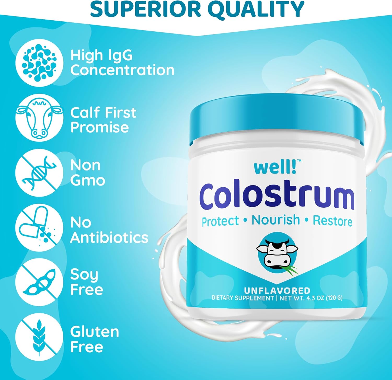 high-igg-plus-immunolin-colostrum-powder-supplement---promotes-gut-health-hair-growth-beauty-immune-support---grass-fed-bovine-antioxidants---easy-to-mix-unflavored-60-servings-2