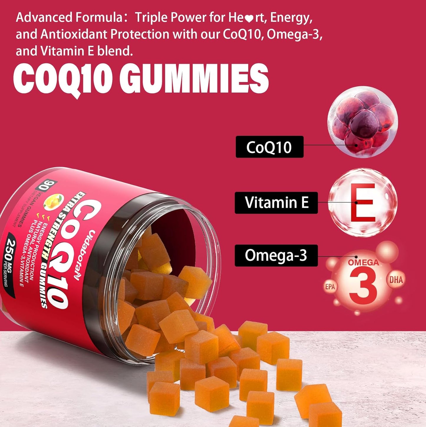 sugar-free-coq-10-gummies-250mg-with-vitamin-e-omega-3---heart-energy-support---orange-flavor---vegan---90-chewable-gummies-5