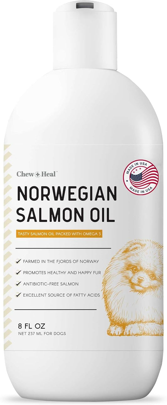 norwegian-dog-salmon-oil---premium-omega-3-supplement-for-skin-and-coat-health---chew-heal-labs-8-oz-liquid---supports-itchy-skin---essential-dog-supplement-1