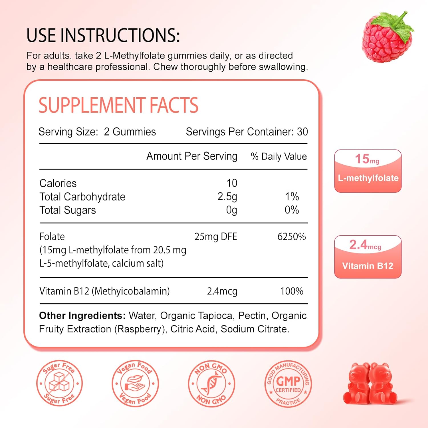 15mg-l-methylfolate-gummies-with-methylated-b12-mthfr-support-vegan-non-gmo-raspberry-flavor---60-count-2