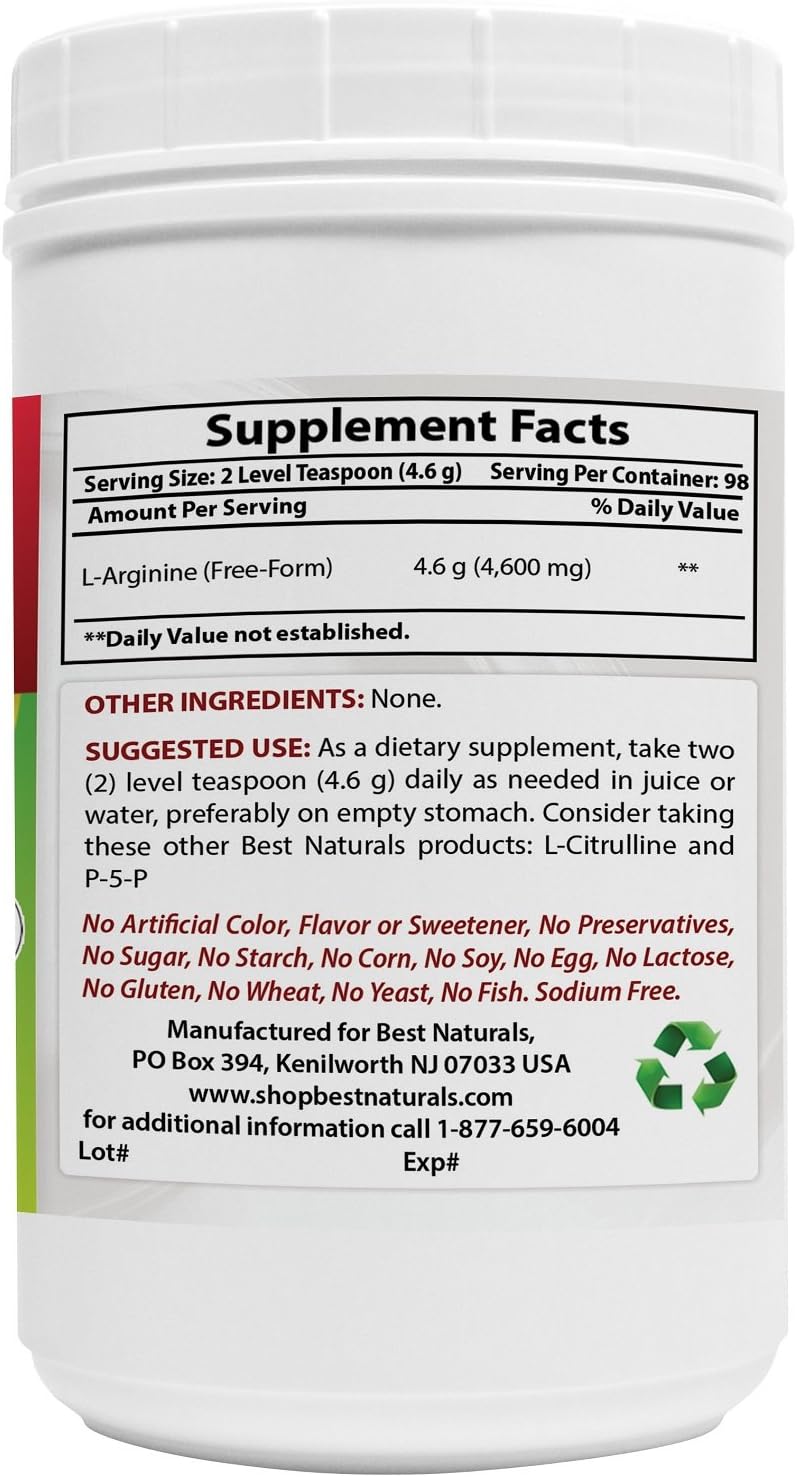 premium-1lb-l-arginine-powder---pharmaceutical-grade-free-form-amino-acid---supports-cardiovascular-health-circulation---ideal-for-men-women-6